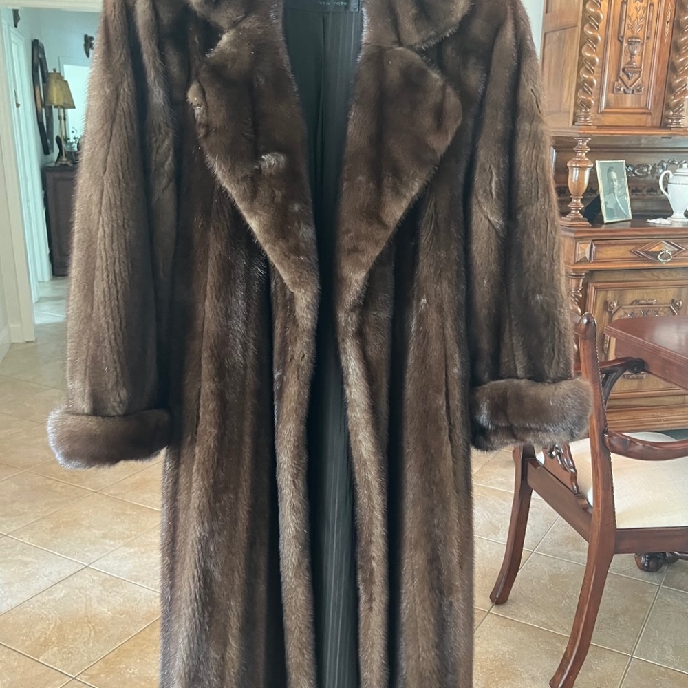 Long Mink Coat